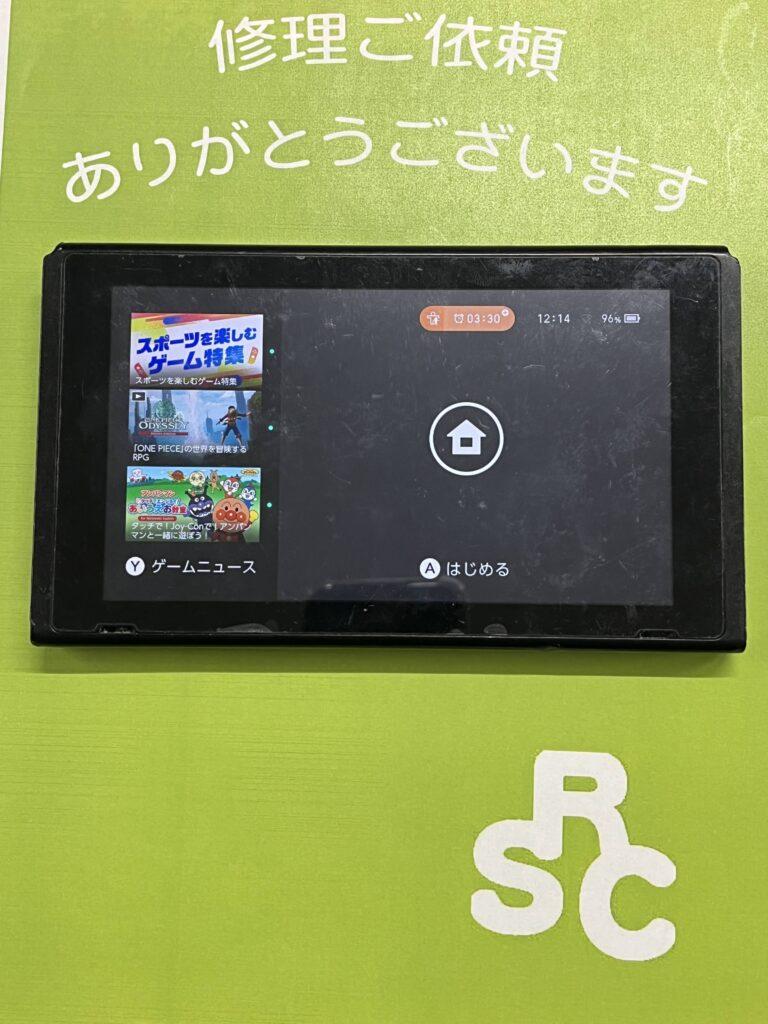 データそのままSwitch修理、完了です