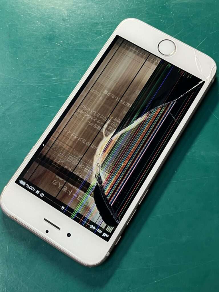 メイン端末として使用しているiPhone 6s 画面割れ修理
