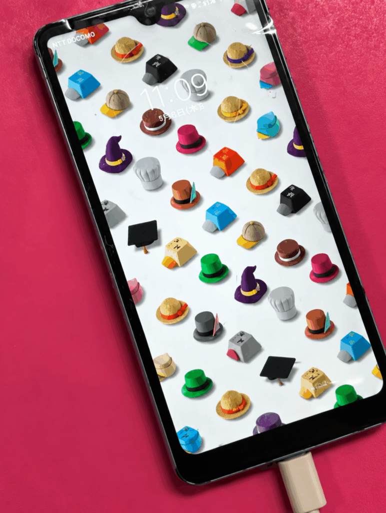 Xperia AceⅡ画面割れ
修理後の写真